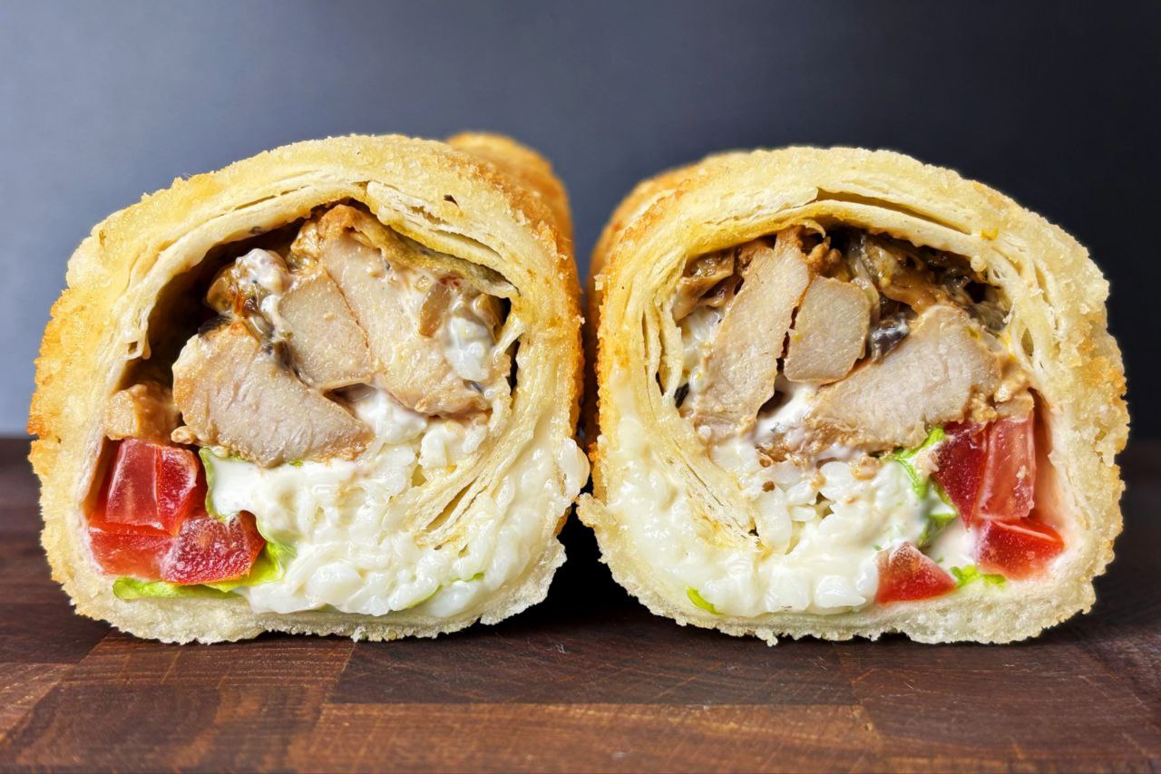 Фото Шаурма Темпура Цезарь с грибами